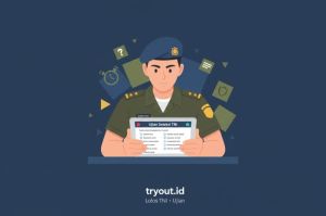 Kunci Sukses Lolos TNI 2026 Tryout.id Bank Soal Ujian Terupdate Fleksibel Tanpa Batas